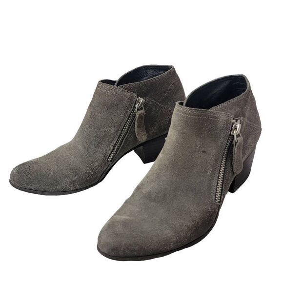 Vaneli Beatriz Bootie Suede Ankle Side Zip Closure Size 7 - Picture 1 of 14